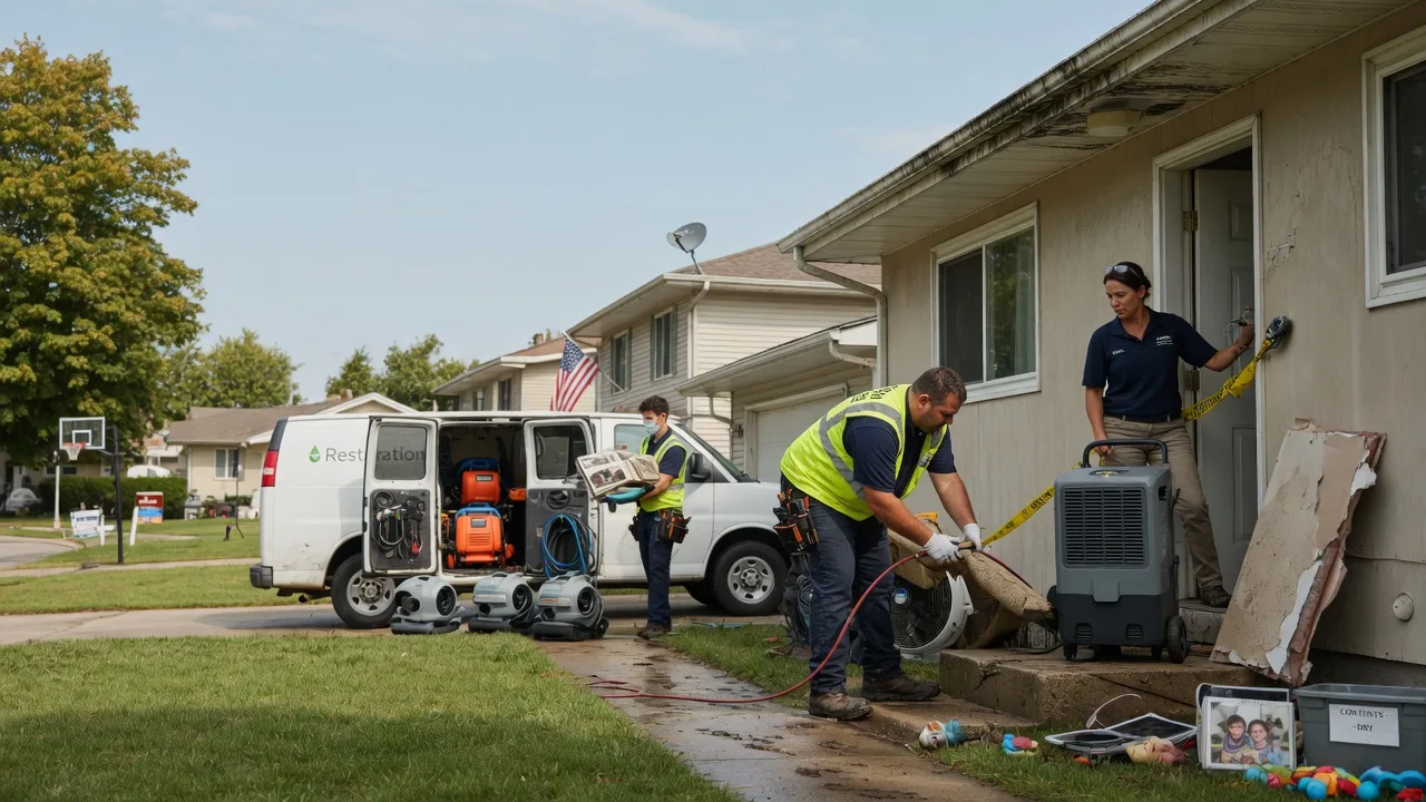 Water Damage Restoration in Windthorst, TX near me